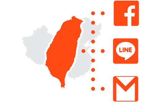 致力讓台灣朋友順利使用 Line、FB、Google,不至於與世隔絕 留下美好的旅遊回憶